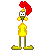 Tanzendes Huhn